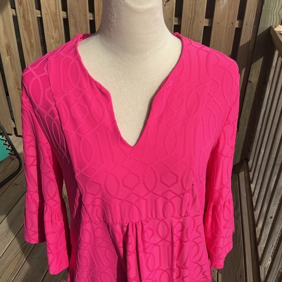 Jude Connally Bright Pink Kerry Dress - Picture 10 of 13